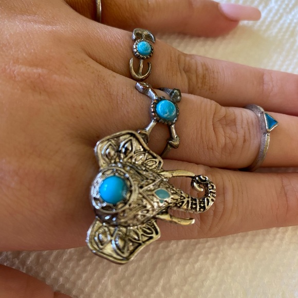 LF BOHO RINGS SET - Picture 3 of 7